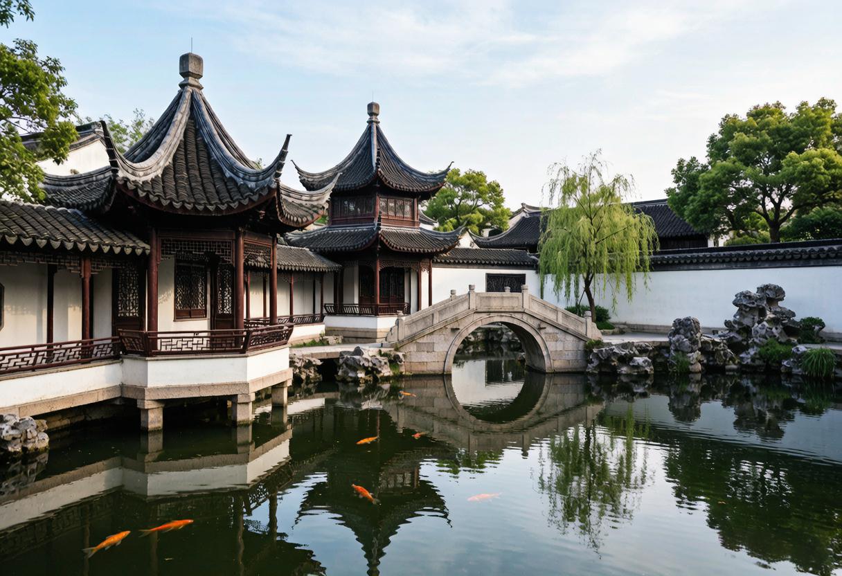 Classical garden in Suzhou