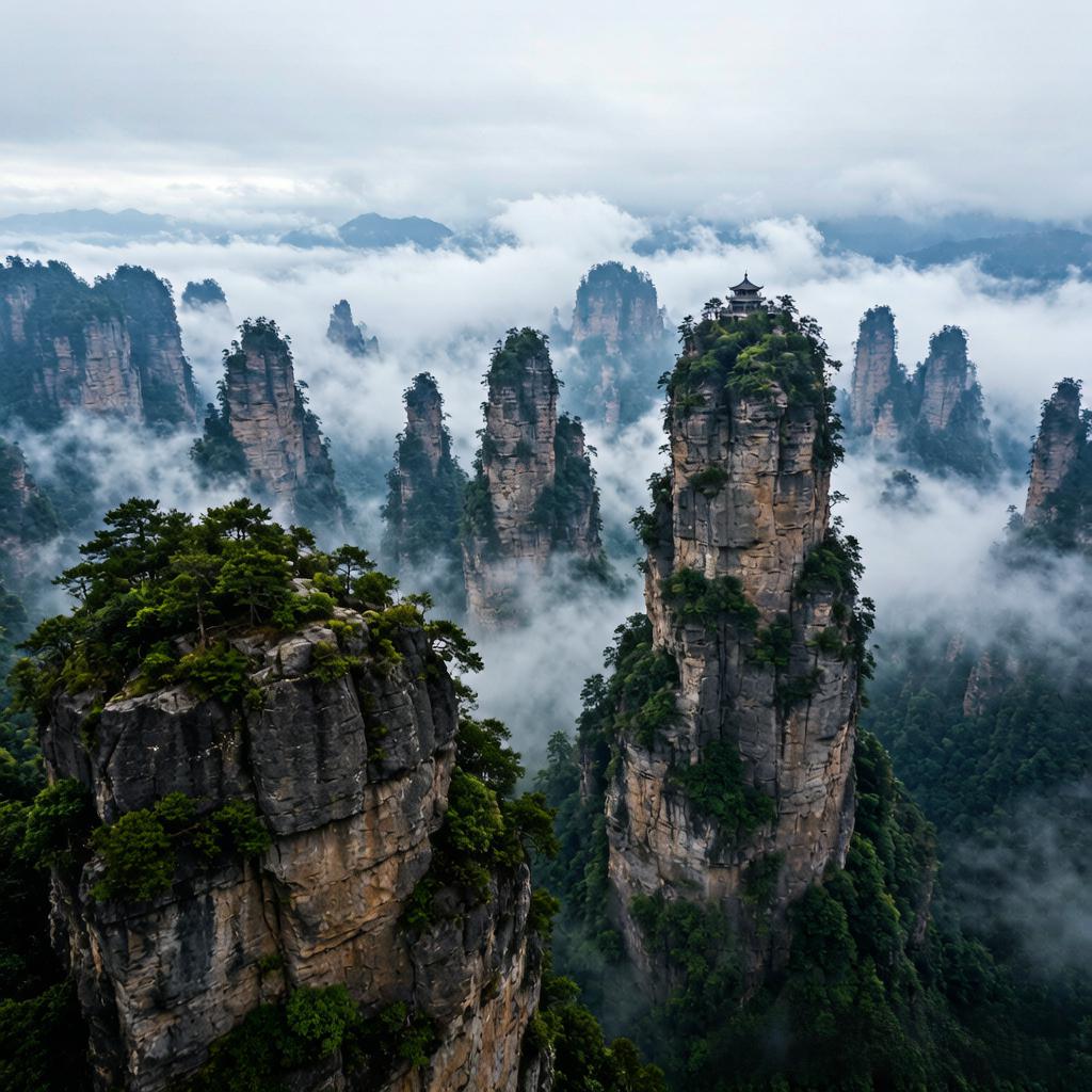 Zhangjiajie national forest park